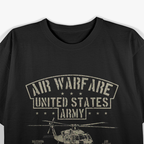 Air Warfare US Army Black Hawk Air Assault Air Cavalry T-Shirt