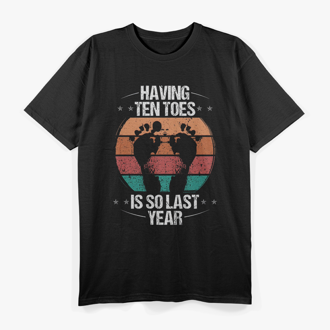 Ten Toes? Overrated – Funny Toe Amputee Survivor T-Shirt