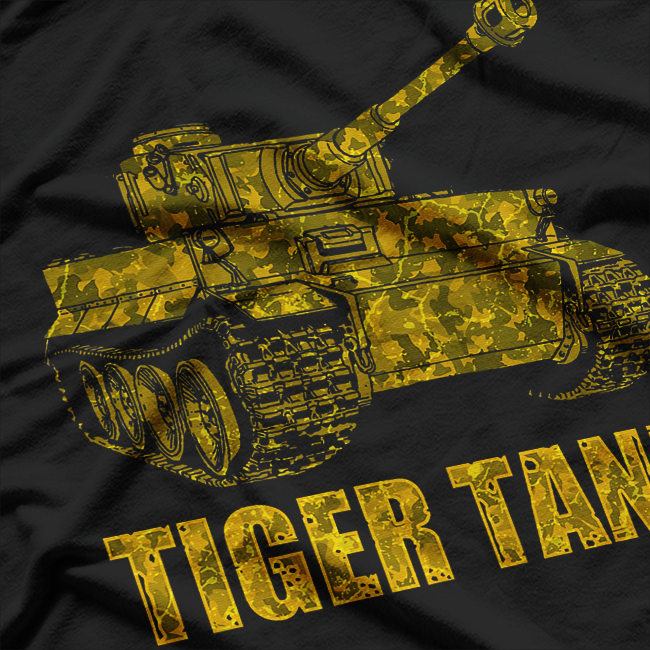 Tank Tiger I German Germany World War 2 Army T-Shirt