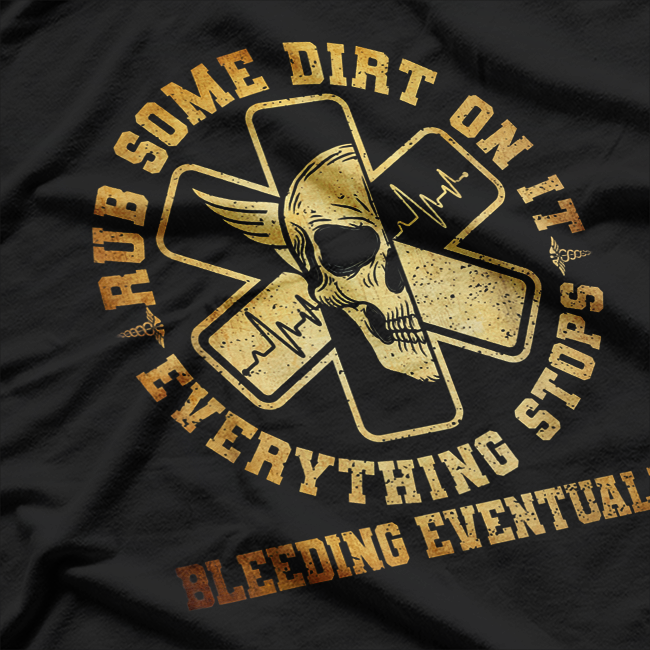 Retro Rub Some On It - Medic EMS EMT Paramedic Humor T-Shirt