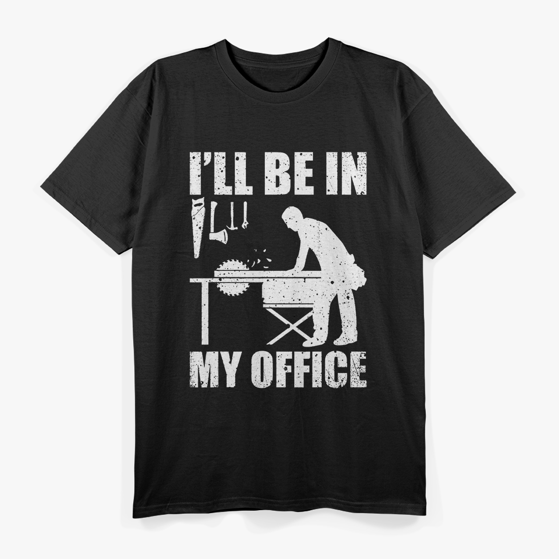 Woodworking Carpenter Crafting Masterpieces T-Shirt