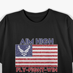 Fly, Fight, Win – Air Force Pride Military T-Shirt