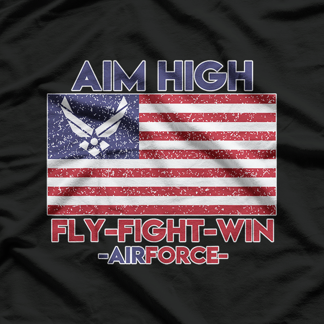 Fly, Fight, Win – Air Force Pride Military T-Shirt