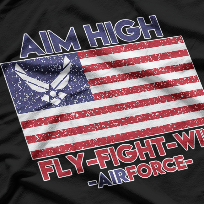 Fly, Fight, Win – Air Force Pride Military T-Shirt
