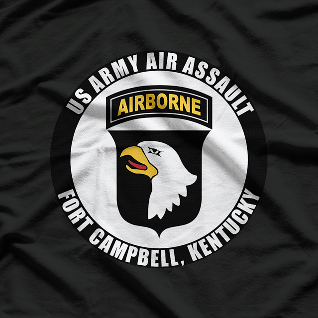 US Army Air Assault Fort Campbell Kentucky 101st Airborne T-Shirt