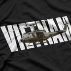 Vietnam Veterans UH 1, UH-1 Huey Helicopter T-Shirt