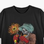 Welding Arc Welder Skeleton Skull Tig Gas T-Shirt