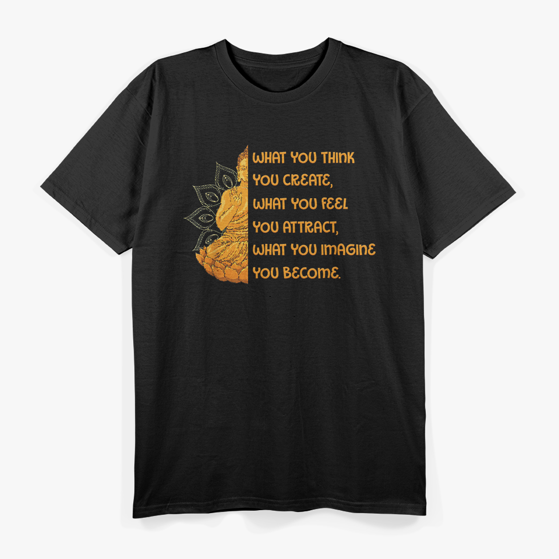 Buddha Quotes: Wisdom, Peace, and Balance - Yoga Mandala Inspiration T-Shirt