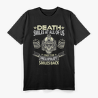Helicopter Pilot US ARMY Aviation Skull Design T-Shirt