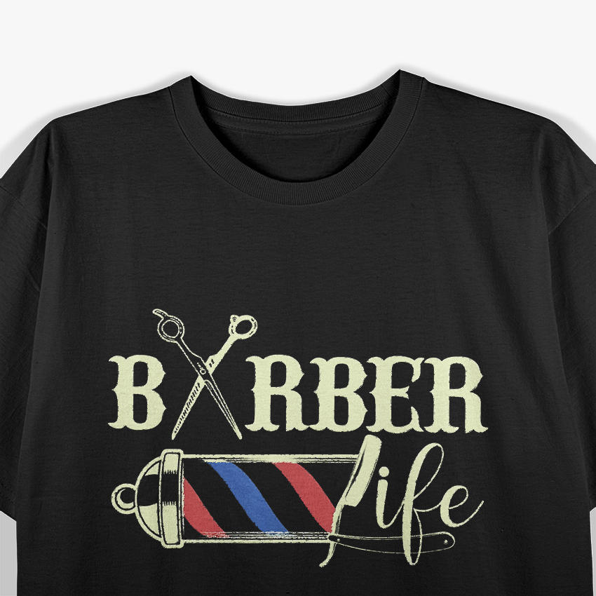 Vintage Barber Gift T-Shirt