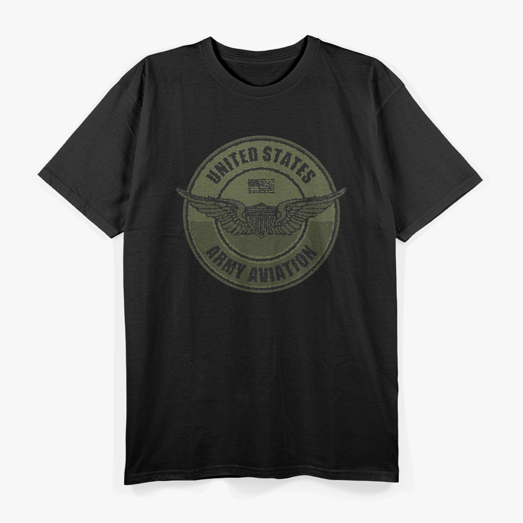 Army Aviation - Army Aviator Wings T-Shirt