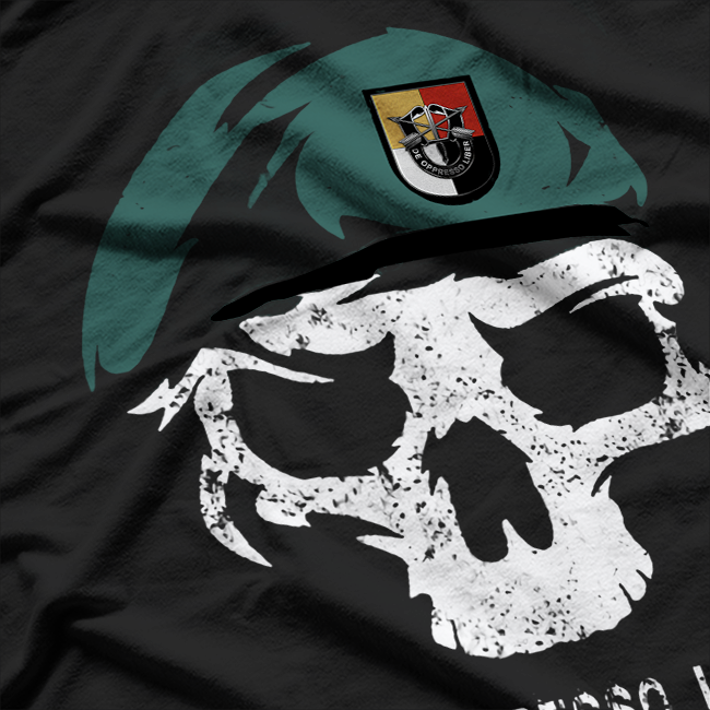 Army Special Forces De Oppresso Liber Green Beret 3rd SFG T-Shirt