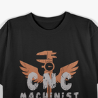 CNC Machinist I Proud Bird Operator Programmer T-Shirt