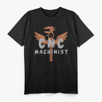 CNC Machinist I Proud Bird Operator Programmer T-Shirt