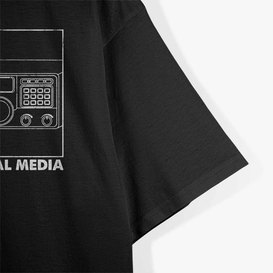 The First Social Media Ham Radio Operator T-Shirt