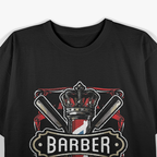 Vintage Barber Pole, Barber Gift T-Shirt