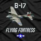 Legendary B-17 Bomber US Army T-Shirt