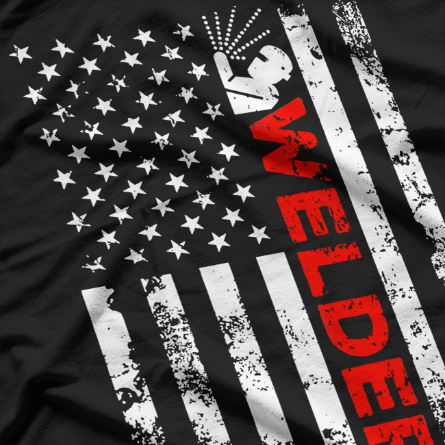 Welder Vintage USA, Welder Welding T-Shirt