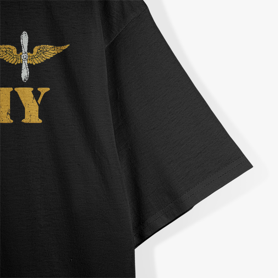 Vintage Fly Army Military T-Shirt