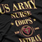 US Army Nurse Corps Veteran T-Shirt