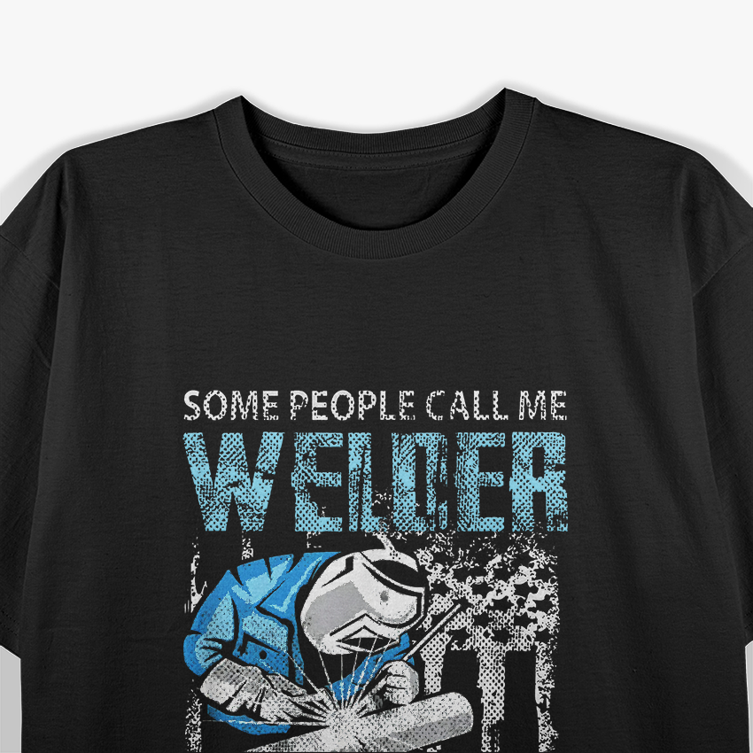 Superdad by Day, Welder by Trade, Welder Dad T-Shirt