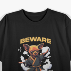 Beware Of Chihuahua For Dog Lovers T-Shirt