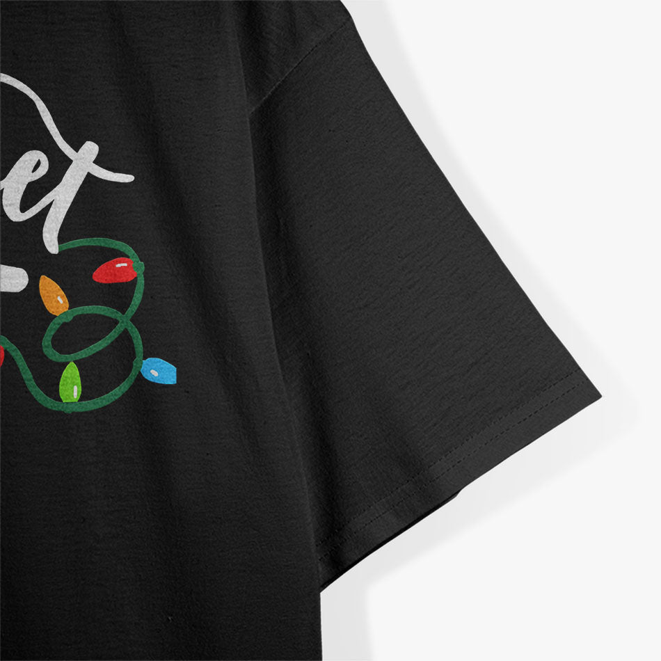 Lets Get Lit Christmas Colorful T-Shirt