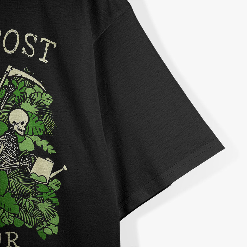 Funny Gardening Goth Skeleton Gardener T-Shirt