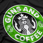 I Love Guns and Coffee, Coffee and Gun Lover T-Shirt