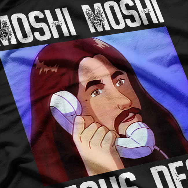 Funny Moshi Jesus Desu Meme T-Shirt