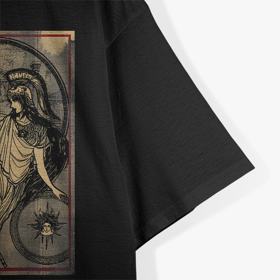 Athena The Greek Goddess of Wisdom and Warfare T-Shirt
