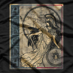 Athena The Greek Goddess of Wisdom and Warfare T-Shirt
