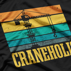 Crane Operator Retro Vintage T-Shirt