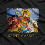 Saint Gabriel the Archangel Messenger of Divine Will, Guardian of Faith T-Shirt