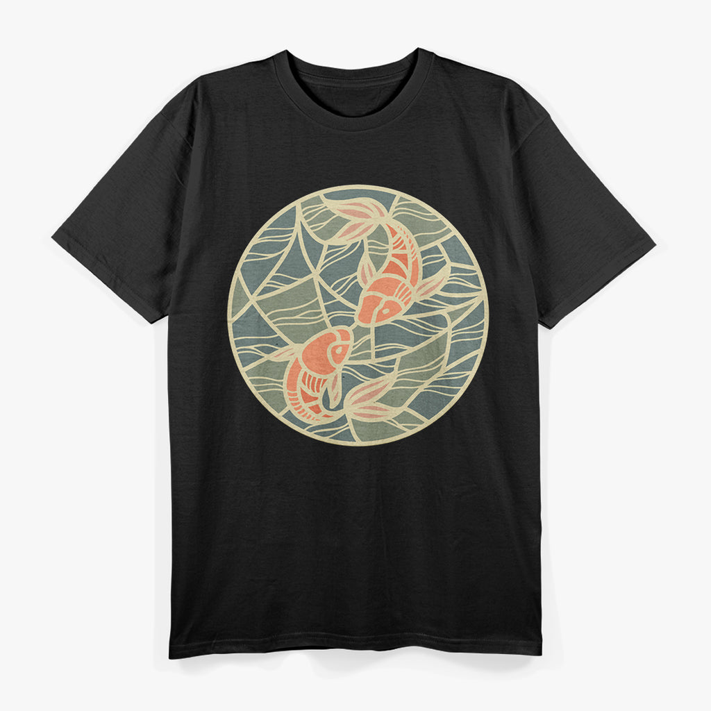 Koi Fish Carp Retro T-Shirt