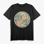 Koi Fish Carp Retro T-Shirt