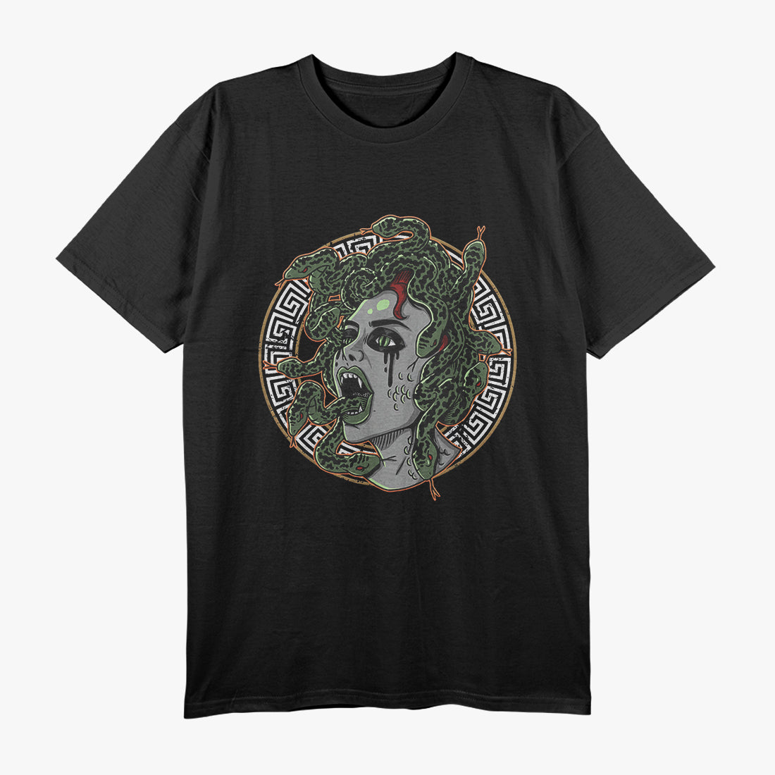 Medusa Greek Mythology and the Power of Snakes T-Shirt