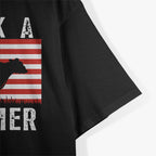 Thank A Farmer, US Farmer, US Flag T-Shirt