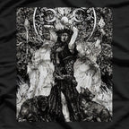 The Goddess Hecate - Tarot Card Triple Moon Wiccan Pagan Witch T-Shirt