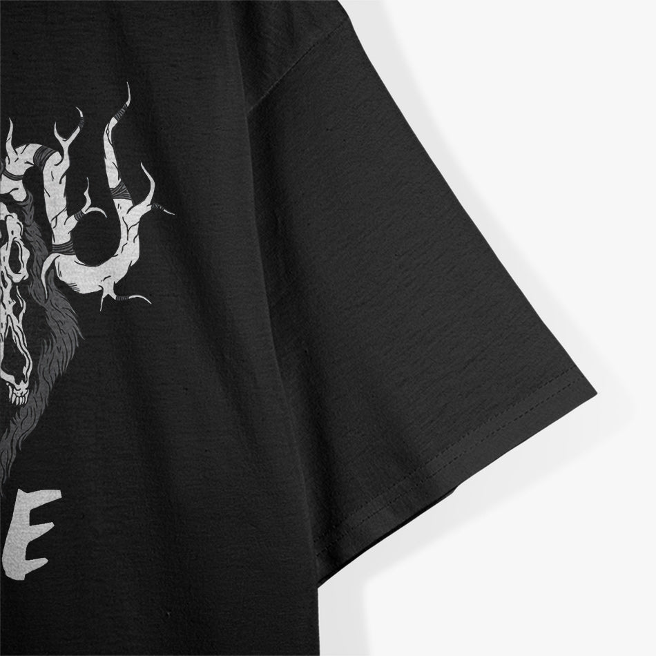 Wendigo Lurk Laugh Loathe Cryptid Legends T-Shirt
