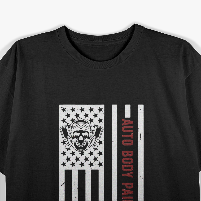 Auto Body Painter (Flag) T-Shirt