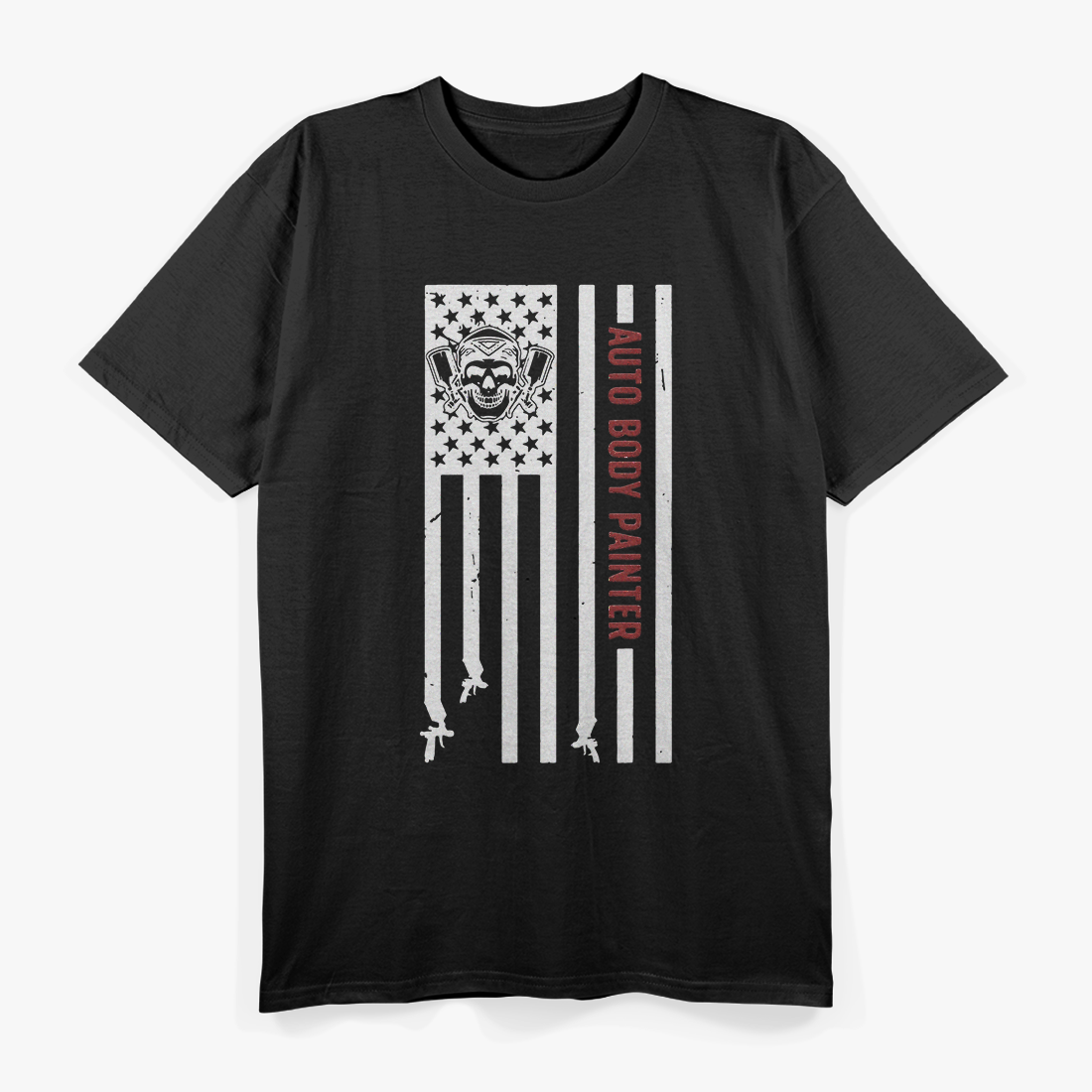 Auto Body Painter (Flag) T-Shirt