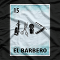 Cool Mexican Barber Cards Design T-Shirt