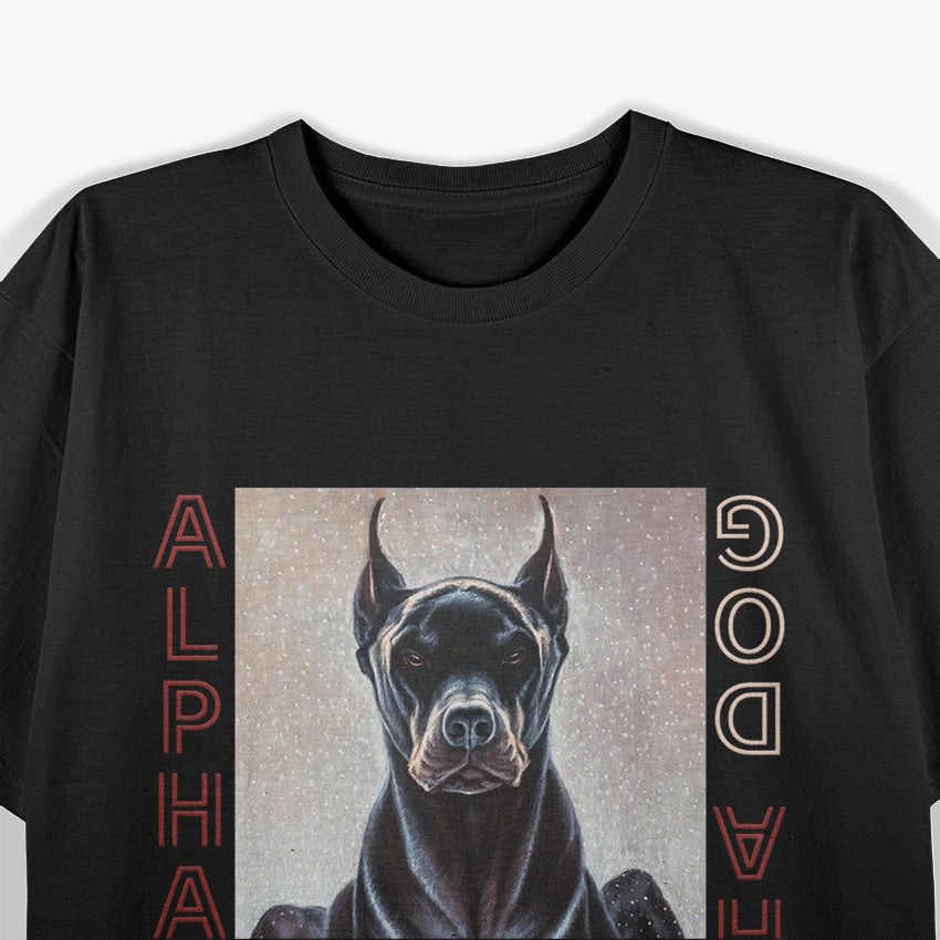 Alpha Dog Doberman Breed Pet Puppy Dog T-Shirt