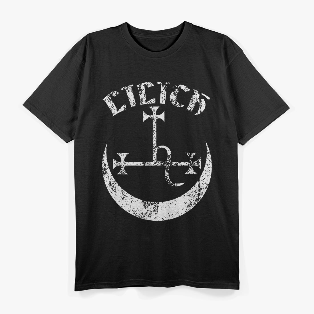 Lilith Moon Devils, Black Paganism, Samael, Witchcraft & Occult Gothic T-Shirt