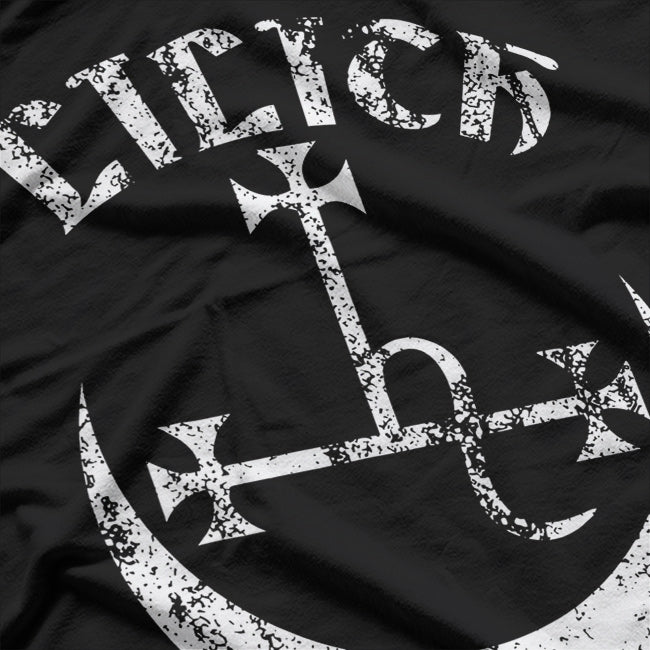 Lilith Moon Devils, Black Paganism, Samael, Witchcraft & Occult Gothic T-Shirt