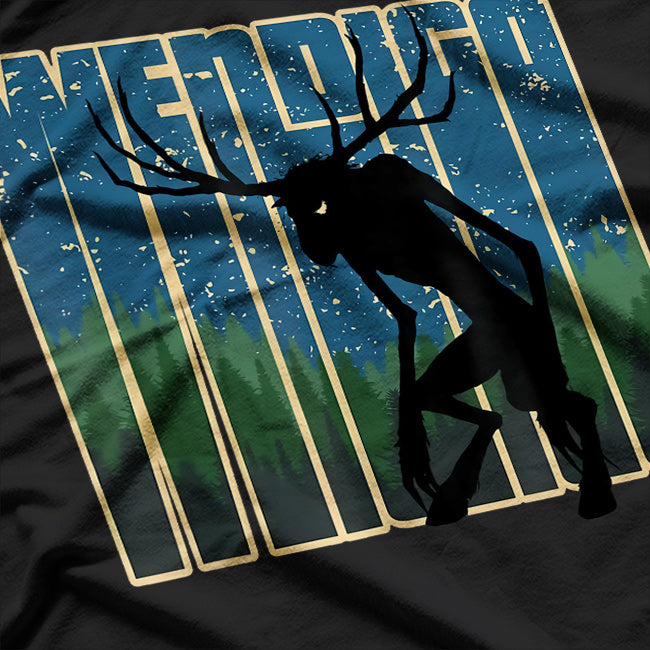 Retro Wendigo: The Original Skinwalker Cryptid T-Shirt