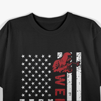 USA Flag Welder Welding, Vintage Metal Worker Cool T-Shirt