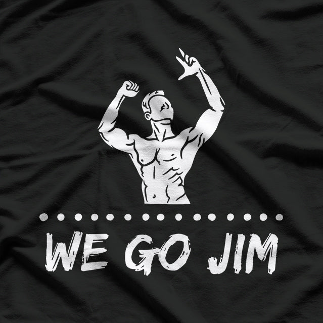 WeGoJim Gym Bro Culture Workout Classic Pump T-Shirt