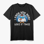 Funny Owl How Many Licks Does It Take Retro Vintage T-Shirt